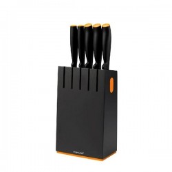 Fiskars Sada NEW FunctionalForm blok na nože s 5 noži černý 102638