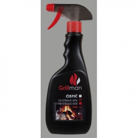 GRILLMAN čistič na krbová skla 500ml