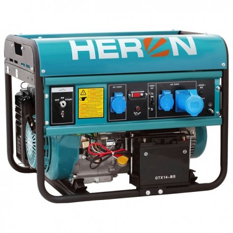 Elektrocentrála benzínová Heron 15HP/7kW