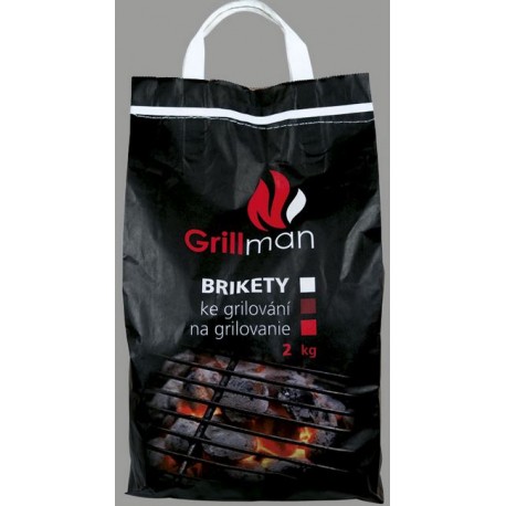 GRILLMAN Brikety ke grilování 2 kg