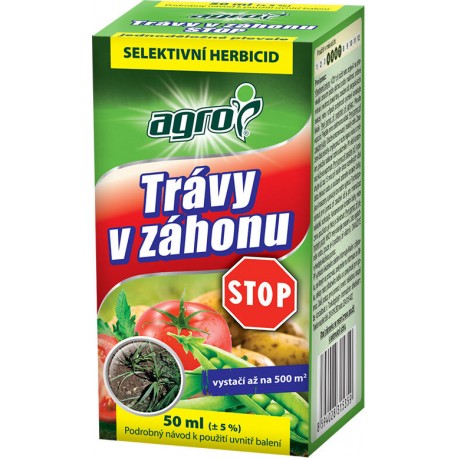 AGRO Trávy v záhonu STOP 50 ml