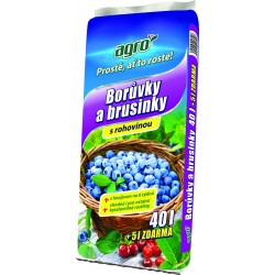 AGRO Substrát pro borůvky a brusinky 40 + 5 L ZDARMA