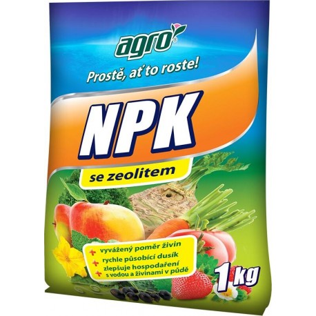 AGRO NPK 11-7-7 se zeolitem 1 kg