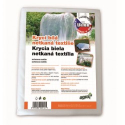 Bílá krycí netkaná textilie 1,6x10m