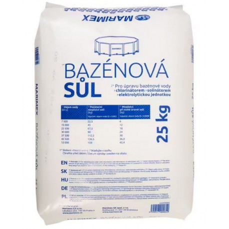 Sůl bazénová Marimex 25 kg