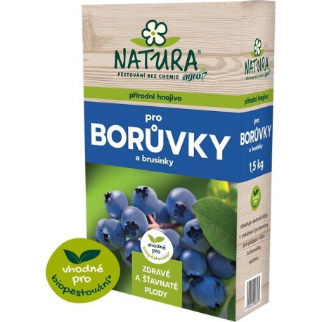 NATURA Přírodní hnojivo pro borůvky a brusinky 1,5 kg