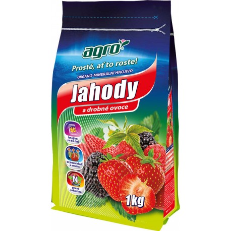 AGRO ORGANO-MINERÁLNÍ hnojivo pro jahody 1kg