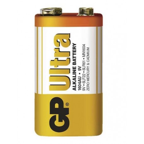 Alkalická baterie GP Ultra 6LF22 (9V)