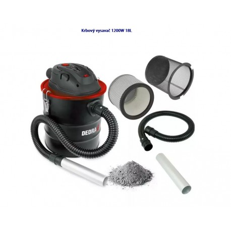 Krbový vysavač 1200W 18L DED6595