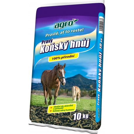 AGRO Koňský hnůj 10 kg