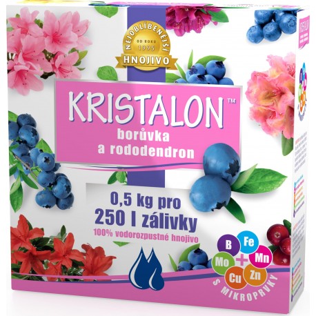 Kristalon borůvky a rododendrony 0,5 kg