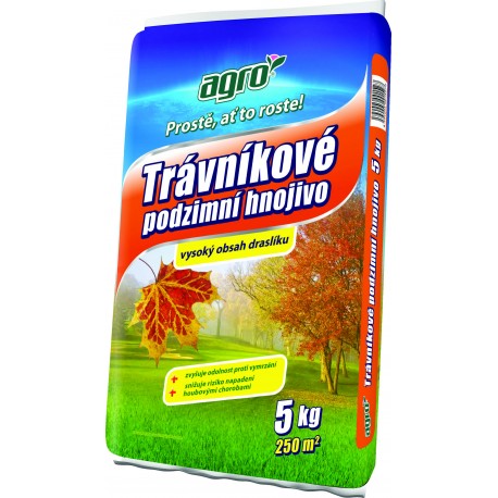 AGRO Podzimní trávníkové hnojivo 5 kg