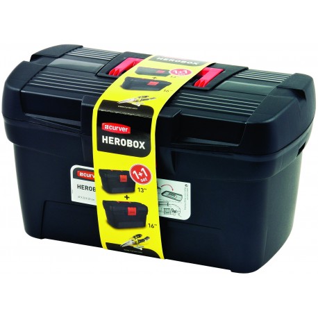 Herobox 16'' + 13'' set kufrů na nářadí