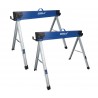Pracovní kozy - podpěry DEDRA N1104, 2 ks, skládací, s podpěrou, max. nosnost 1000 kg/pár