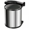 Vestavný odpadkový koš Hailo 3555-101 Compact-Box 15 nerez