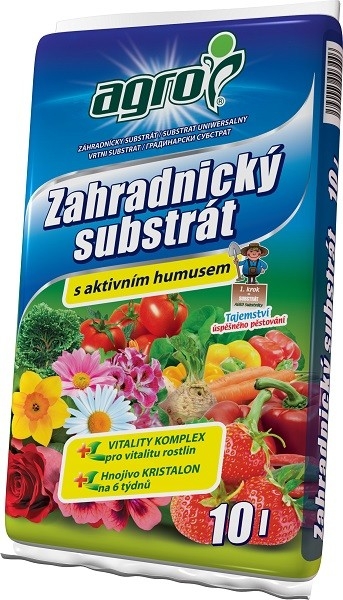 Zahradnický substrát s aktivním humusem 20l Zahradnický substrát 00003A