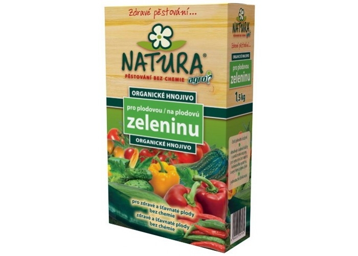 AGRO NATURA Organické hnojivo pro plodovou zeleninu 1,5kg Organické hnojivo 000562