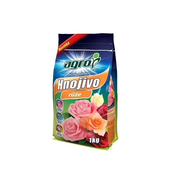 AGRO Organominerální hnojivo růže 1 kg Hnojivo 000636