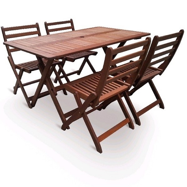 Dřevěná stolová sestava VeGA SET 4 VeGA SET 4