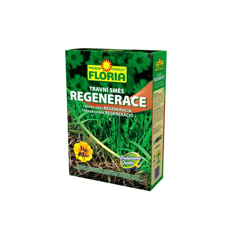 Travní směs Agro FLORIA REGENERACE - krabička 1 kg Travní směs 008505