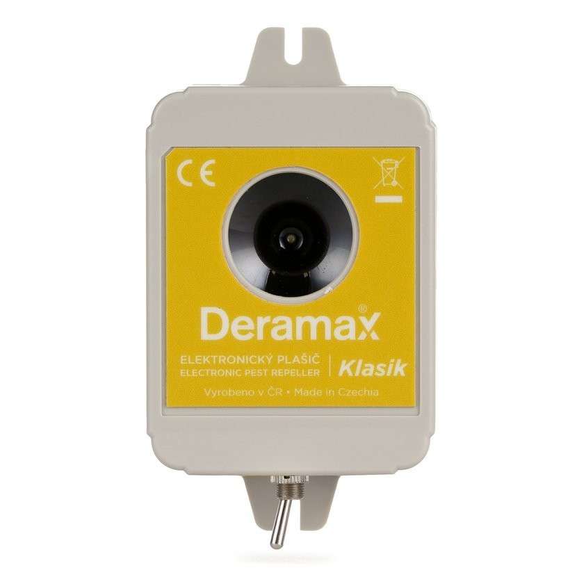 Deramax-Klasik ultrazvukový plašič (odpuzovač) kun a hlodavců 0400