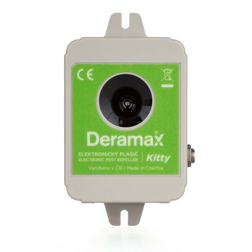 Deramax-Kitty ultrazvukový plašič (odpuzovač) koček a psů 0220