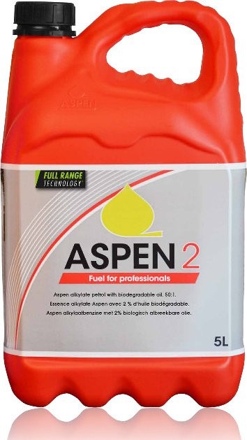 Aspen 2T 5 l Alkylátový benzín 50:1 Dobruška OkoloZahrady.cz ASPEN 2T