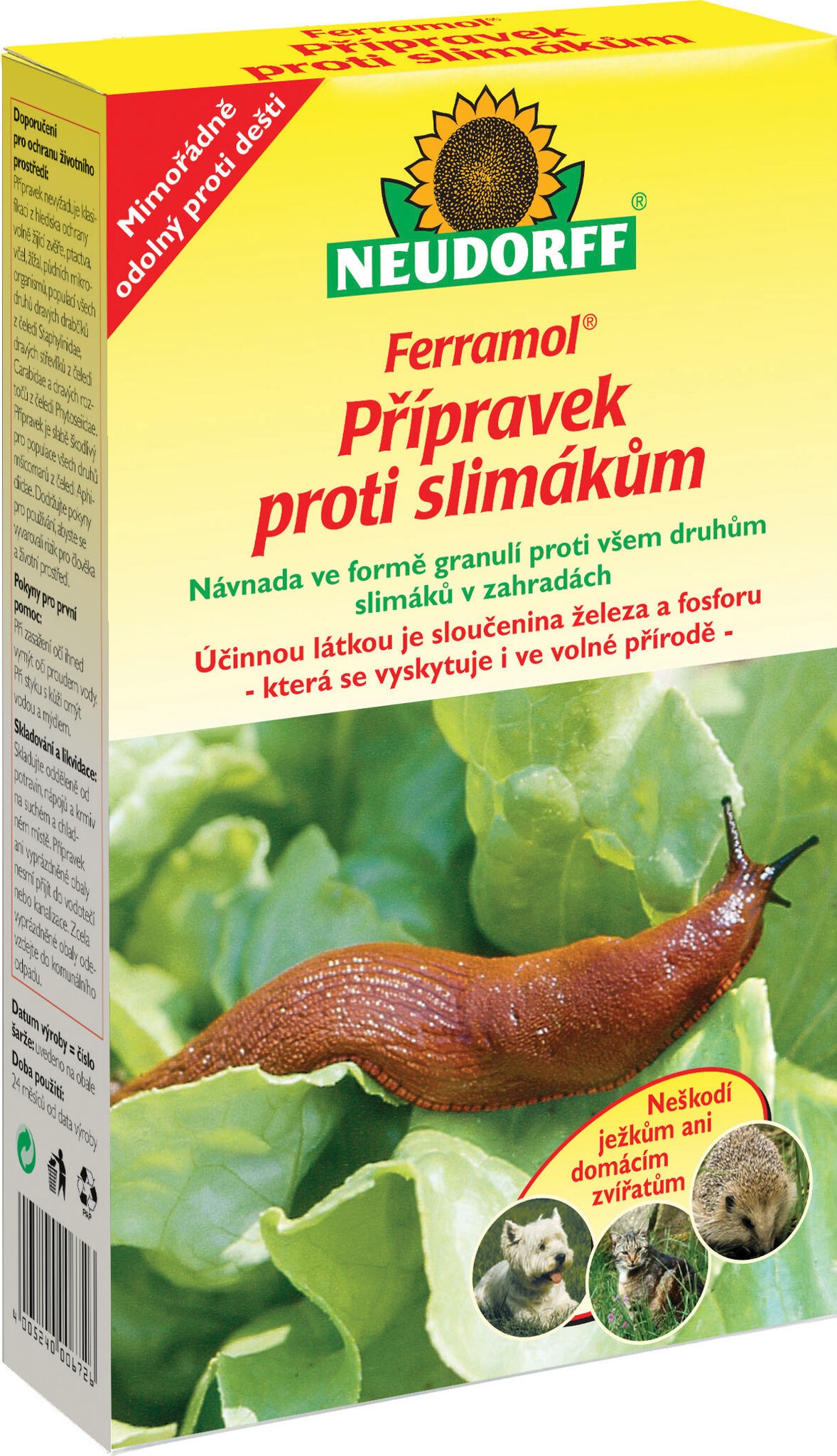 Insekticid Agro Ferramol přípravek proti slimákům 1 kg Ferramol 007238
