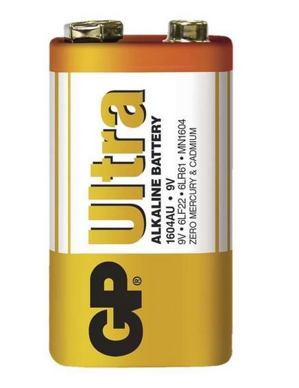 Alkalická baterie GP Ultra 6LF22 (9V) 9V