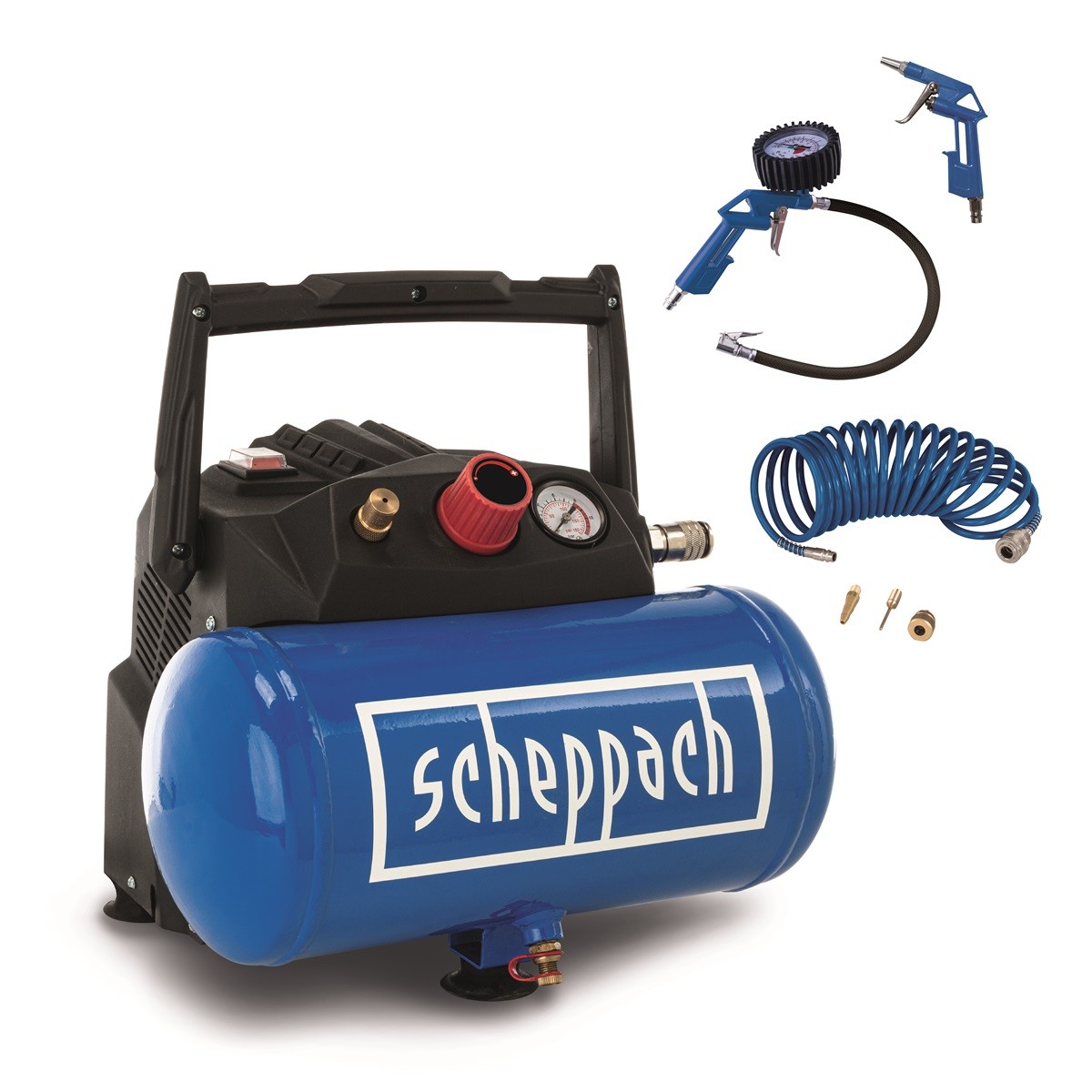 Scheppach HC 06 bezolejový kompresor HC 06, 5906132901