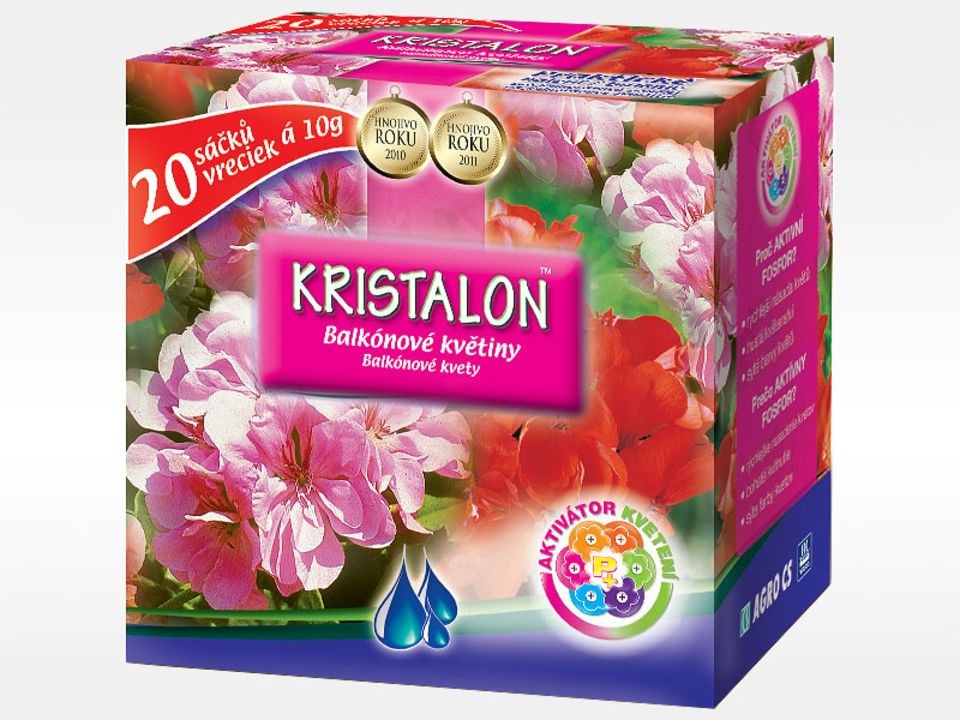 Agro Kristalon balkonové květiny 20x10 g Kristalon balkon. květiny 000555