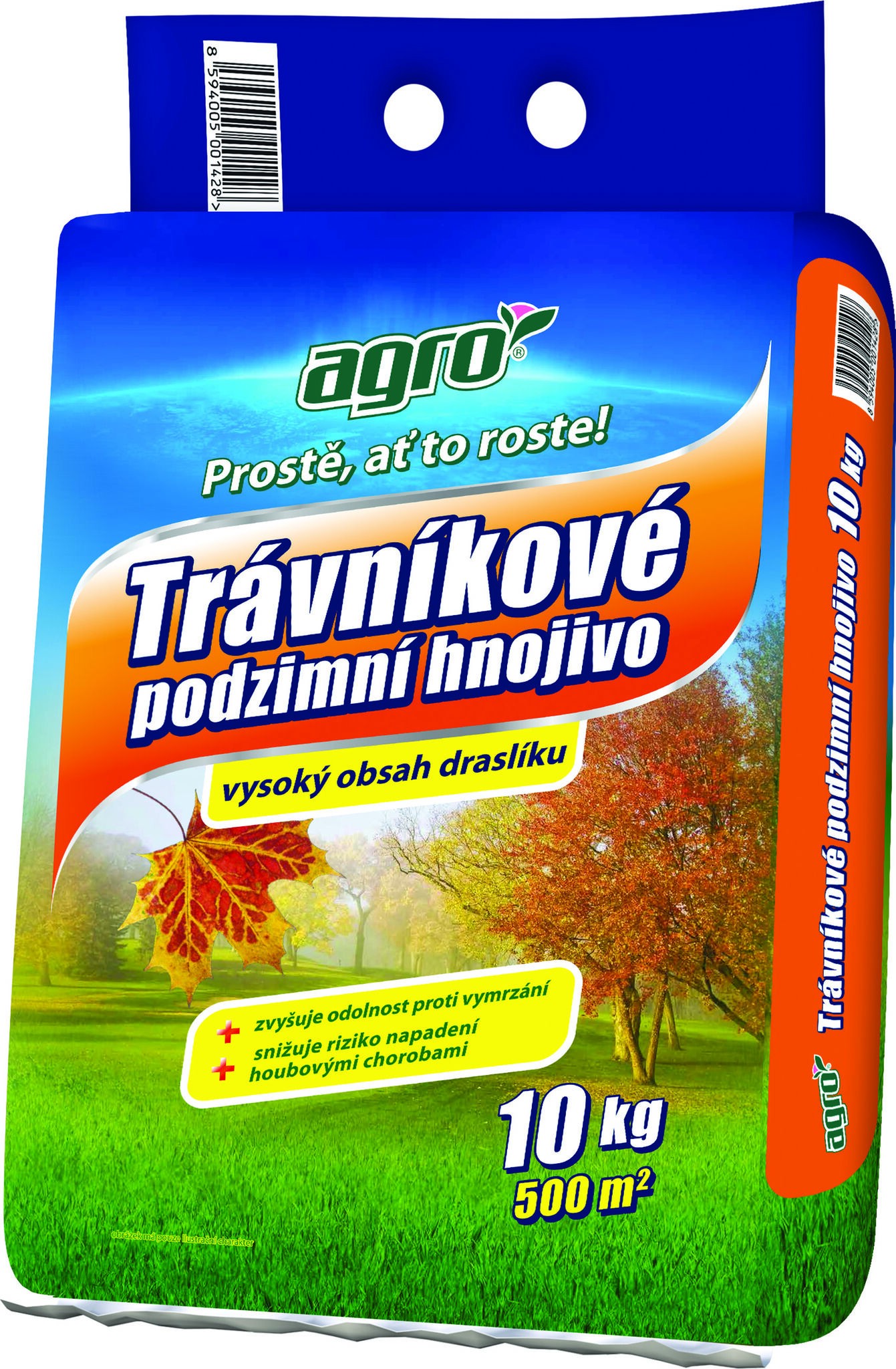 AGRO Podzimní trávníkové hnojivo 10 kg 000346